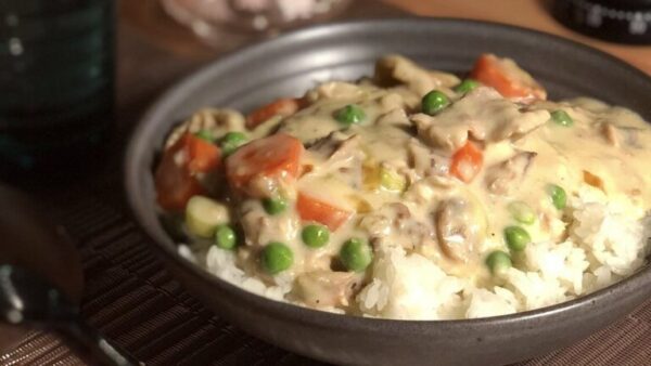 【本格ドイツ料理レシピ】鶏のフリカッセ（クリーム煮）Hühnerfrikassee