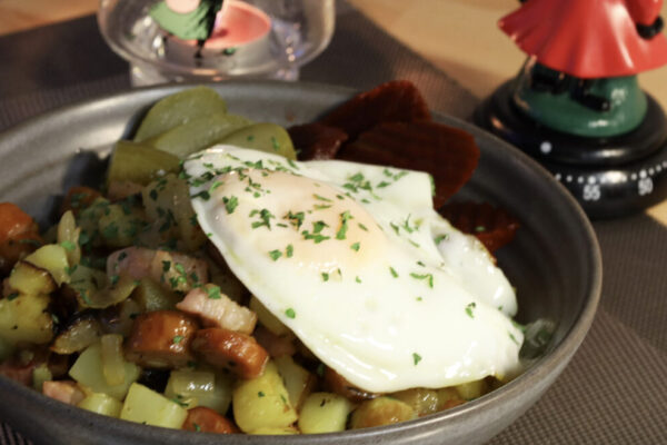 【スウェーデン家庭料理】Pyttipanna(ピッティパンナ)本格レシピ