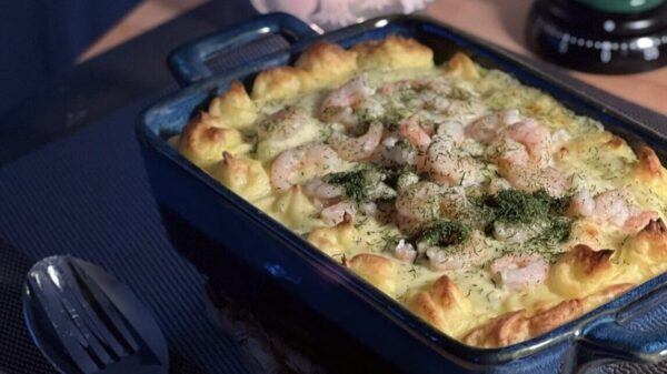 Fiskgratäng:スウェーデン風シーフードグラタン【スウェーデン伝統家庭料理本格レシピ】