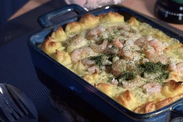 Fiskgratäng:スウェーデン風シーフードグラタン【スウェーデン伝統家庭料理本格レシピ】