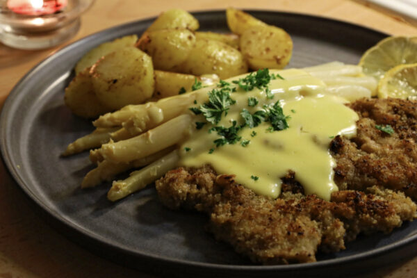 【本格レシピ】Spargel schnitzel：ホワイトアスパラのシュニッツェル【ドイツ・オーストリア伝統料理】