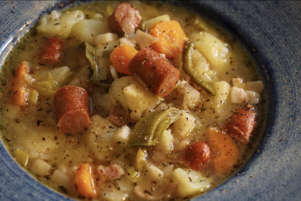 【本格レシピ】Kalltoffelsuppe：ドイツ風じゃがいもスープ【ドイツ家庭料理】