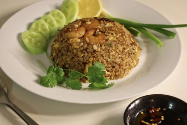 Khao Phat Goong(Fried rice with Prawns)：タイ風海老炒飯【本格タイ料理】